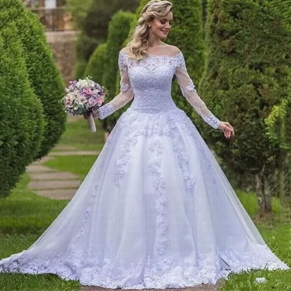 Vestido de Noiva Princesa Plus Size - Tamanhos do 36/P ao 60